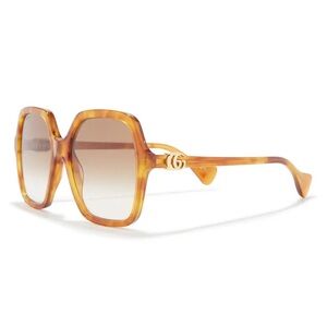 Gucci Oversized tortoise shell (Havana) Frame GG1072S NEW